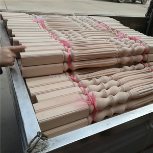 Cầu Thang Gỗ Lan Can Spinles Newel Post Lan Can - Product Image 6