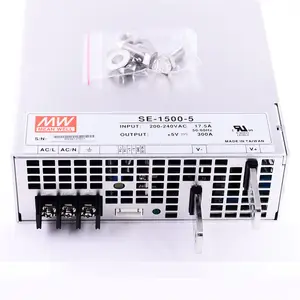 Mean Well 24V 1500W Power Supply 62.5A SE-1500-24