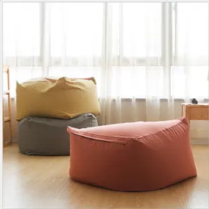 Whosale rahat modern yumuşak bean bag dolum kanepe/şişme koltuk