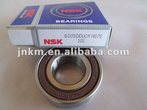 Nsk Red Rubber Sealed Bearing / rodamiento rígido de bolas 6205 DDU - Product Image 1