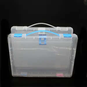 OEM/ODM LOGO Printing Portable Plastic B4 Document Clipboard Storage Case