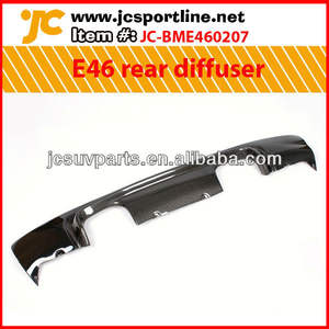Per <span class=keywords><strong>BMW</strong></span> E46 metà carbonio paraurti posteriore diffusore labbro paraurti auto E46 - Product Image 2