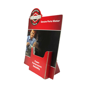 Papier Material Werbung Display Rack Magazin Grußkarten Pappe Broschüren halter - Product Image 5