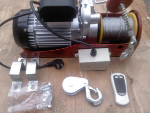 Mini équipement de levage de chantier Modèle Pa500 Treuil électrique de 500 kg avec télécommande sans fil - Product Image 3