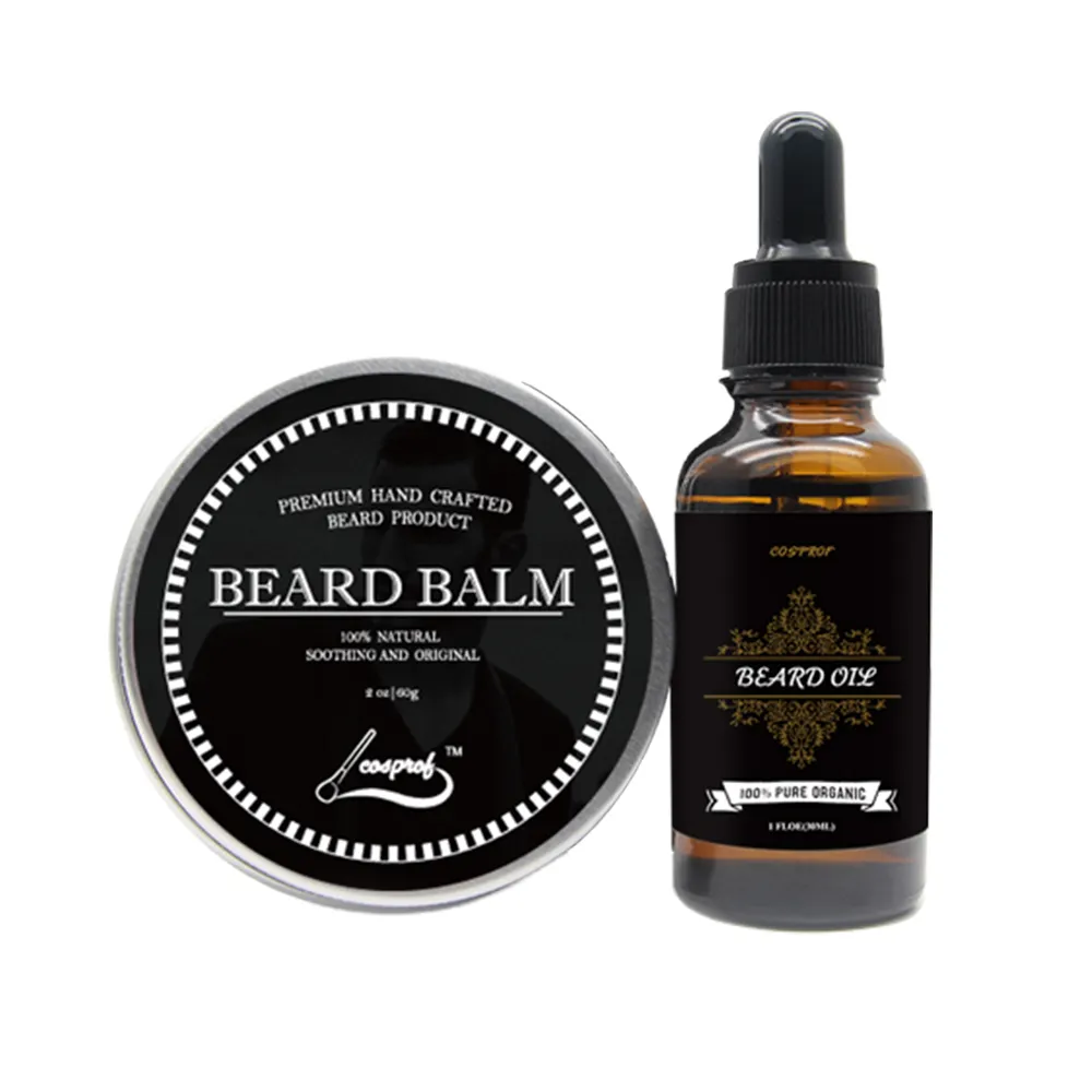 Mens Balm Grooming Beard Grooming Combo Beard Oil Kit For Man