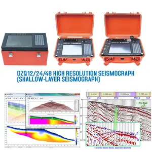 48 kanal Seismische Umfrage Ausrüstung und Seismische Brechung Ausrüstung mit 4,5 hz sensor