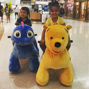 Hansel 2016 Vente en gros Attractions pour parc Jouet en peluche Animal Voiture Renard pour Noël - Product Image 3