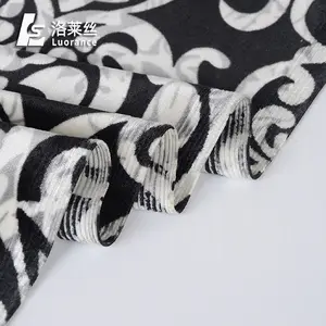 Velvet giá rẻ đảng dress 90 polyester 10 spandex vải trực tuyến