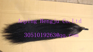 Comprar <span class=keywords><strong>colas</strong></span> falsas de caballo para carreras de <span class=keywords><strong>caballos</strong></span> de hengju, extensiones dobles de cola de caballo 70/75cm - Product Image 5