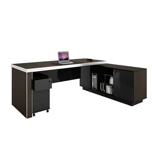 Mesa Ejecutiva personalizada de mdf mfc, mesa de lujo, ejecutiva