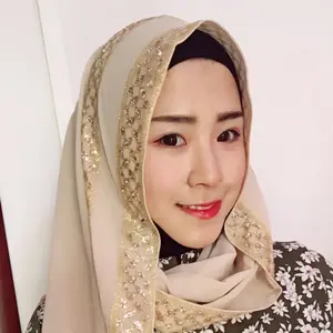 Khăn Choàng Thời Trang Hồi Giáo Dubai Hijab Bán Chạy Nhất Được Ưa Chuộng Mới Nhất 2017