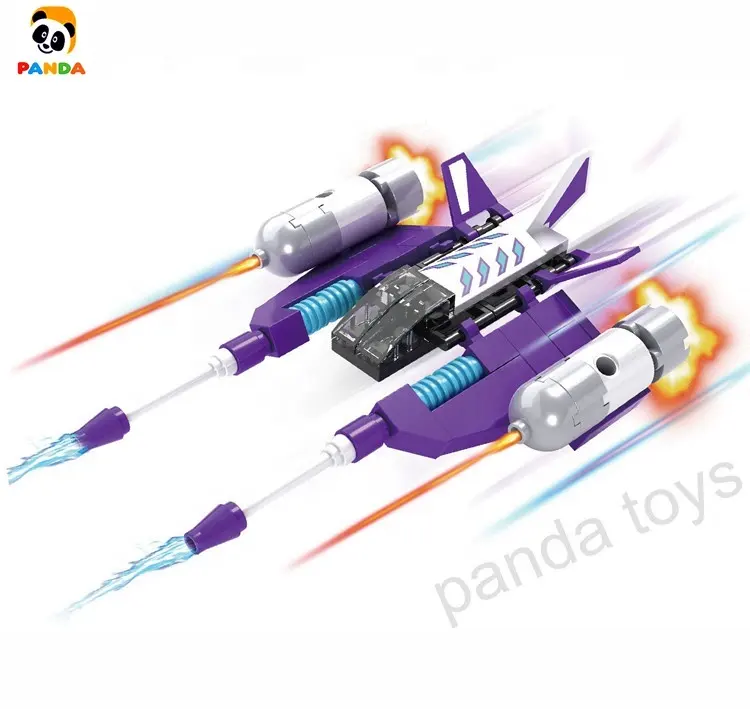 China Hot Neuer schein ungen Plastik blöcke DIY Spielzeug Hobbys produziert Raumschiff Bausteine Spiele Superstar Spielzeug PA02072