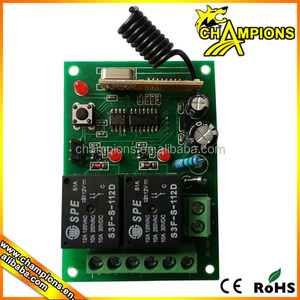 2 Canales de Electrodomésticos <span class=keywords><strong>RF</strong></span> Inalámbrico Interruptor de Control Remoto/Transmisor y Receptor AG-C201 - Product Image 1