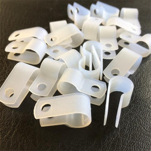 Collier de serrage en plastique PL-0054, clips en plastique, support de câble, clips en plastique de type P, collier de serrage de type R - Product Image 4