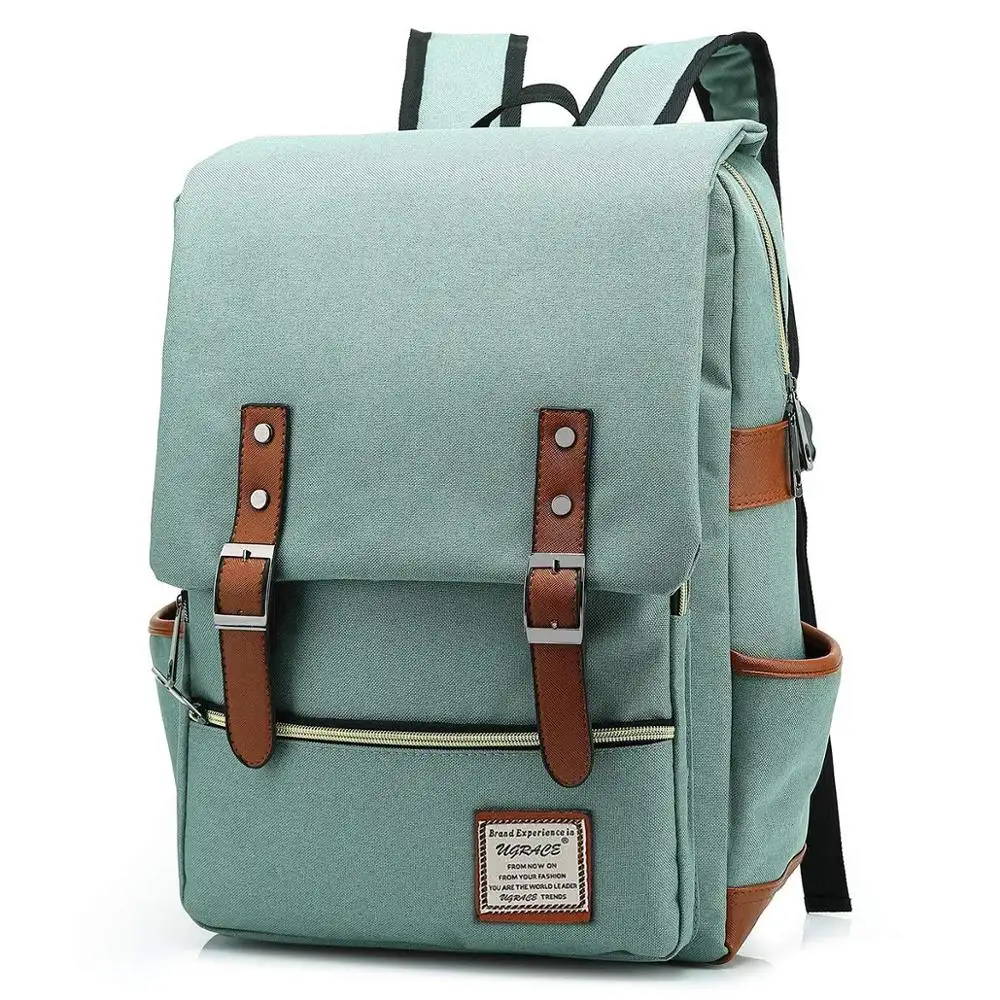 Slim Business Laptop Backpack Elegant Casual Daypacks Outdoor Sports Rucksack School Shoulder Bag for Men Women