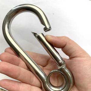 Crochet de <span class=keywords><strong>mousqueton</strong></span> de crochet de ressort d'acier inoxydable avec l'<span class=keywords><strong>oeillet</strong></span> - Product Image 5