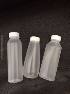 Bouteille de lait en plastique Bouteille de jus givré pour vente en gros en plastique rempli à chaud vente chaude 300ml 750ml 250ml Pp sérigraphie - Product Image 3