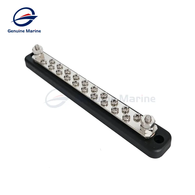 Goujons marins véritable borne en cuivre filetage impérial Bus Bar pour RV voiture Marine bateau voiture électrique Bus Bar 12v