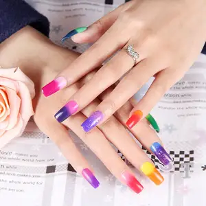 Nhà Cung Cấp Trung Quốc Mẫu Miễn Phí UV Gel Nail Polish Nhiệt Độ Thay Đổi Màu Gel Polish