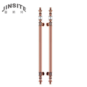 يتوهم القديمة النحاس خمر الايطالية مقابض باب - Product Image 6