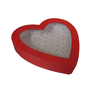 Caja <span class=keywords><strong>de</strong></span> regalo personalizada con <span class=keywords><strong>forma</strong></span> <span class=keywords><strong>de</strong></span> corazón <span class=keywords><strong>de</strong></span> fresa, embalaje <span class=keywords><strong>de</strong></span> chocolate transparente con ventana para mascotas, San Valentín - Product Image 2