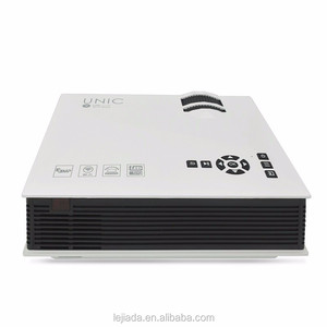 Новый UC46 1080 P вход HD беспроводной wi-fi домашний кинотеатр светодиодный проектор светодиодный проектор для смартфонов