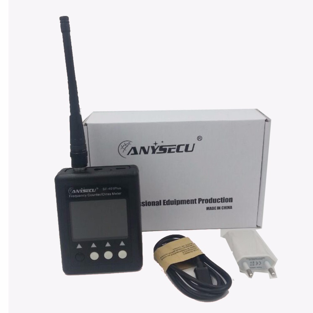 Измеритель частоты, мощности и SWR Anysecu SF401 Plus 27 МГц-3000 МГц цифровой/аналоговый режим с декодером CTCCSS/DCS