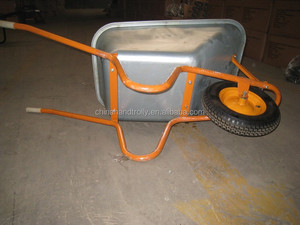 अमेरिकी कृषि ठोस इमारत व्हील बैरो जस्ती ट्रे पु पहिया - Product Image 3