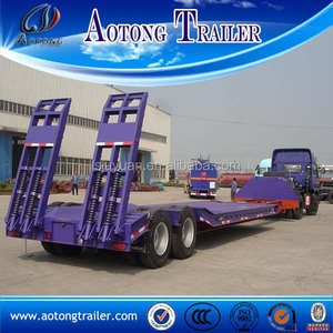 Charge utile 30-80 tonnes bas lit <span class=keywords><strong>remorque</strong></span>, Surbaissée <span class=keywords><strong>remorque</strong></span> dolly <span class=keywords><strong>vente</strong></span> - Product Image 6