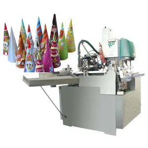 Dondurma kağıt koni kol otomatik şekillendirme makinesi