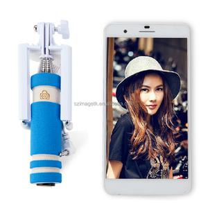 Sólo cable tome Mini portátil de viaje selfie monopie stick para samsung s5 / s4 / <span class=keywords><strong>s3</strong></span> - Product Image 6