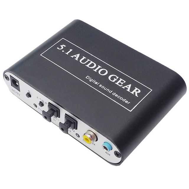 AY42B DTS AC3 HD51-R HD Analog Audio Converter Transfer Digital Audio Surround Sound Decoder