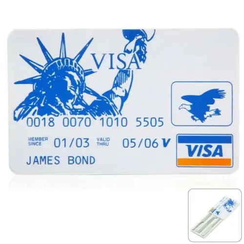 OEM сервис James Bond набор для блокировки кредитных карт для слесаря/ученика/хобби Инструменты для слесаря