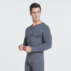1 <span class=keywords><strong>abbigliamento</strong></span> caldo invernale freddo da <span class=keywords><strong>uomo</strong></span> a collo lungo dimagrante mutandine termiche t-shirt termica pantaloni invernali - Product Image 2