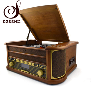 Nouveau système de platine en bois naturel, avec <span class=keywords><strong>radio</strong></span> DAB, meilleure vente - Product Image 3