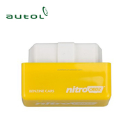 2022 giallo nitro obd2 benzina prestazioni auto Chip Tuning Box OBD ECU strumento Flash per benzina (benzina) auto aumento di potenza 35%
