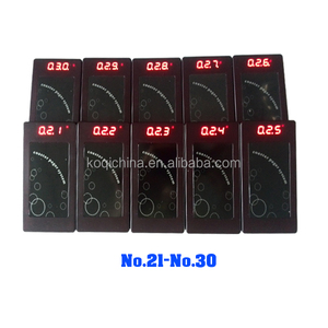 Sound/Vibrate/Flash Prompting Restaurant Guest Calling Pager Coaster Pager System - Product Image 3