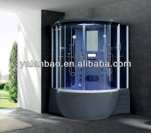 Nuovo!!! Bagno di vapore/elegante, spaziosa e pieno di caratteristica, g168 angolo doccia/doccia cabina/sauna portatile mobile - Product Image 4