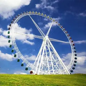 66 mt günstige kiddle luna park kleine heißer verkauf große outdoor riesenrad für verkauf