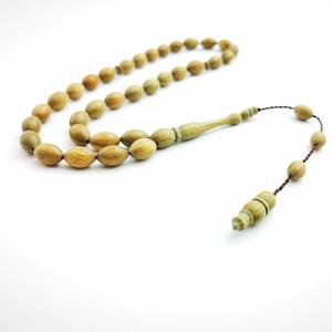 Fabbrica originale che fa gioielli di moda rosario <span class=keywords><strong>preghiera</strong></span> 33 perline collana islamica in legno di sandalo - Product Image 1