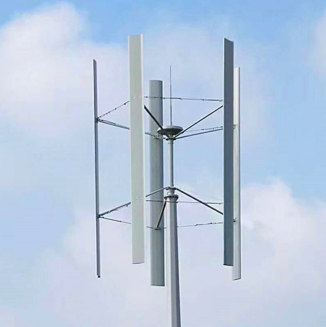 Residential 5kw Vertical Axis Wind Power Generator for Sale