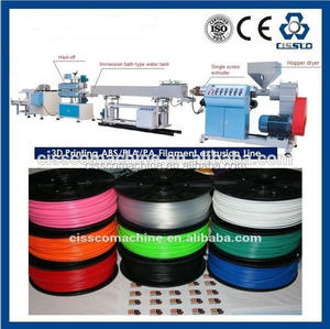3D FILAMNET ligne d'extrusion, 3 mm ABS PLA EXTRUSION machines, Impression 3D filament machines de production - Product Image 1