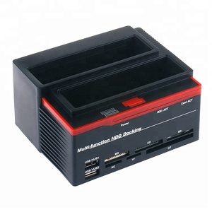 Base de Conexión USB2.0 <span class=keywords><strong>IDE</strong></span>/SATA Multifunción para Disco Duro Dual, Base de Conexión para Disco Duro Personalizada - Product Image 1