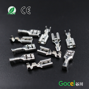 187 femminile Nudo Terminale, filo di ottone di piegatura terminale connettori DJ622-D4.8 - Product Image 4