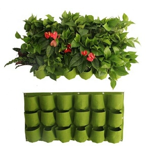 Fioriera da Parete in Feltro con 56 Tasche Quadrate - Product Image 3