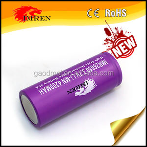 IMREN 26650 4200 mah 60A batterie/imren 26650 batteriezelle 26650 <span class=keywords><strong>3</strong></span>,7 v icr 18650 li-ion - Product Image 4