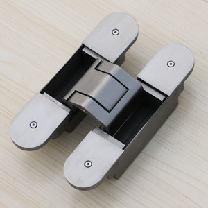 Charnière invisible 3d en acier inoxydable 304 charnière de porte cachée à usage intensif - Product Image 5