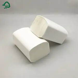 Cao Thấm Nước 2Ply Dập Nổi Trắng V Gấp Tay Giấy Khăn