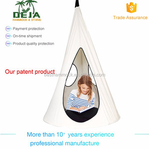 <span class=keywords><strong>Hamac</strong></span> pour enfants, lit-balançoire, nid rond, chaise pivotante, pour usage extérieur et intérieur - Product Image 2