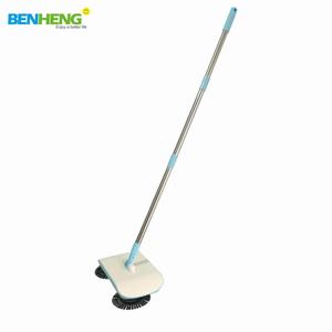Spazzatrice Manuale <span class=keywords><strong>Nuova</strong></span> Senza Elettricità, <span class=keywords><strong>Scopa</strong></span> e Paletta 2 in 1, Spazzatrice a Spinta per Pavimenti - Product Image 2